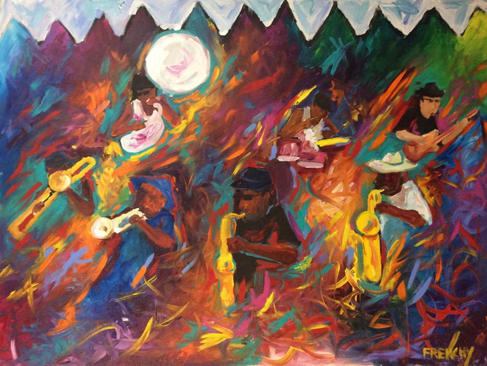 Dirty Dozen Brass Band by Frenchy 