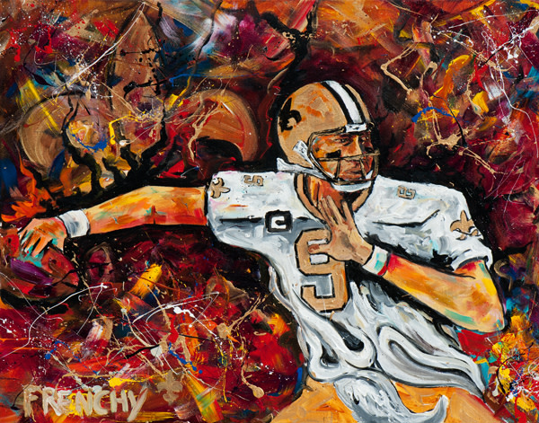 Drew Brees MNF by Frenchy 