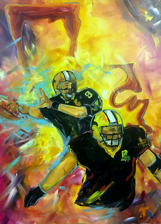 Drew Brees by Frenchy 