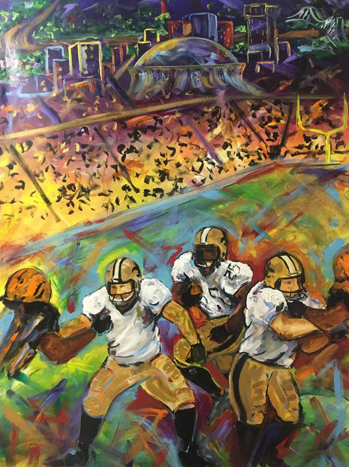 Saints vs Bangles by Frenchy, Image 1.