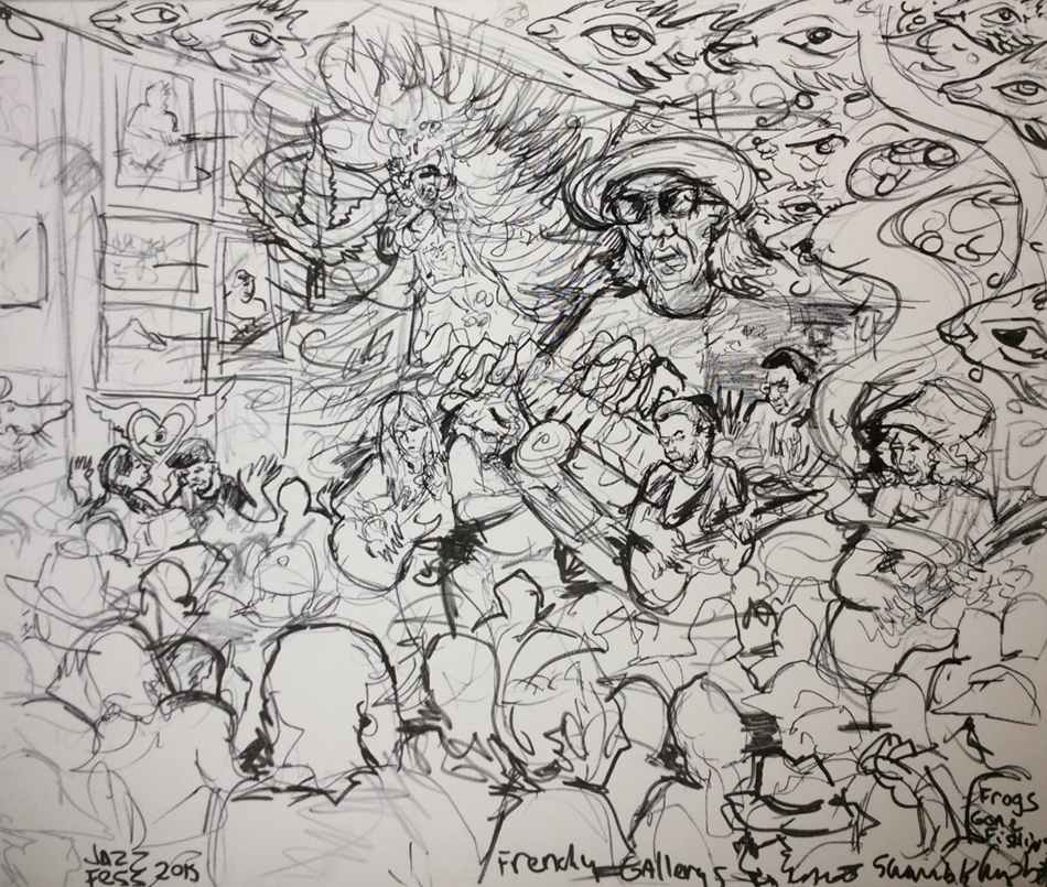 Frogs Gone Fishing by Frenchy, Image 1.