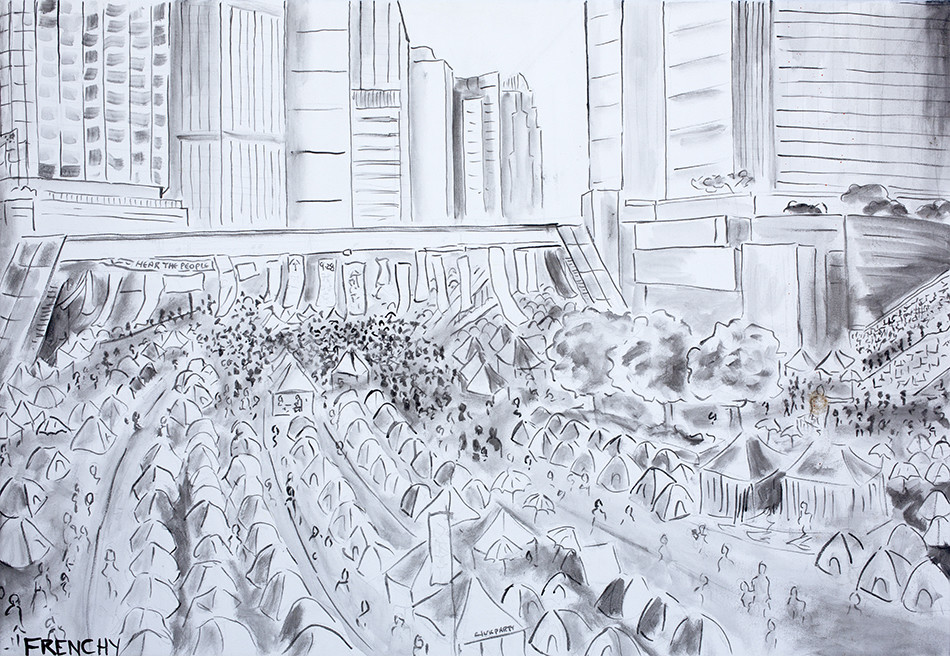 Hong Kong Protests by Frenchy 