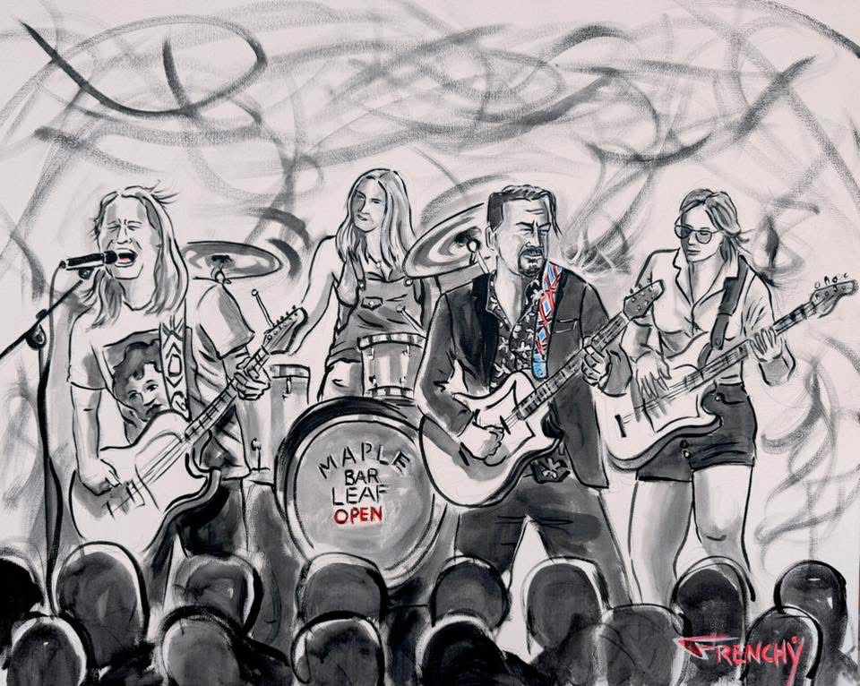 Eddie Roberts & the Lucky Strokes by Frenchy, Image 2.