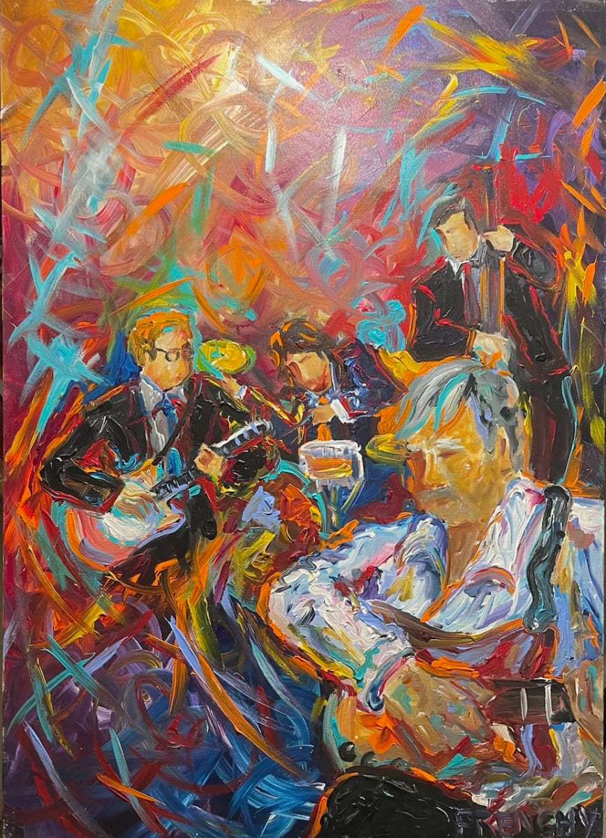 Col Bruce Hampton & the Codetalkers by Frenchy, Image 2.