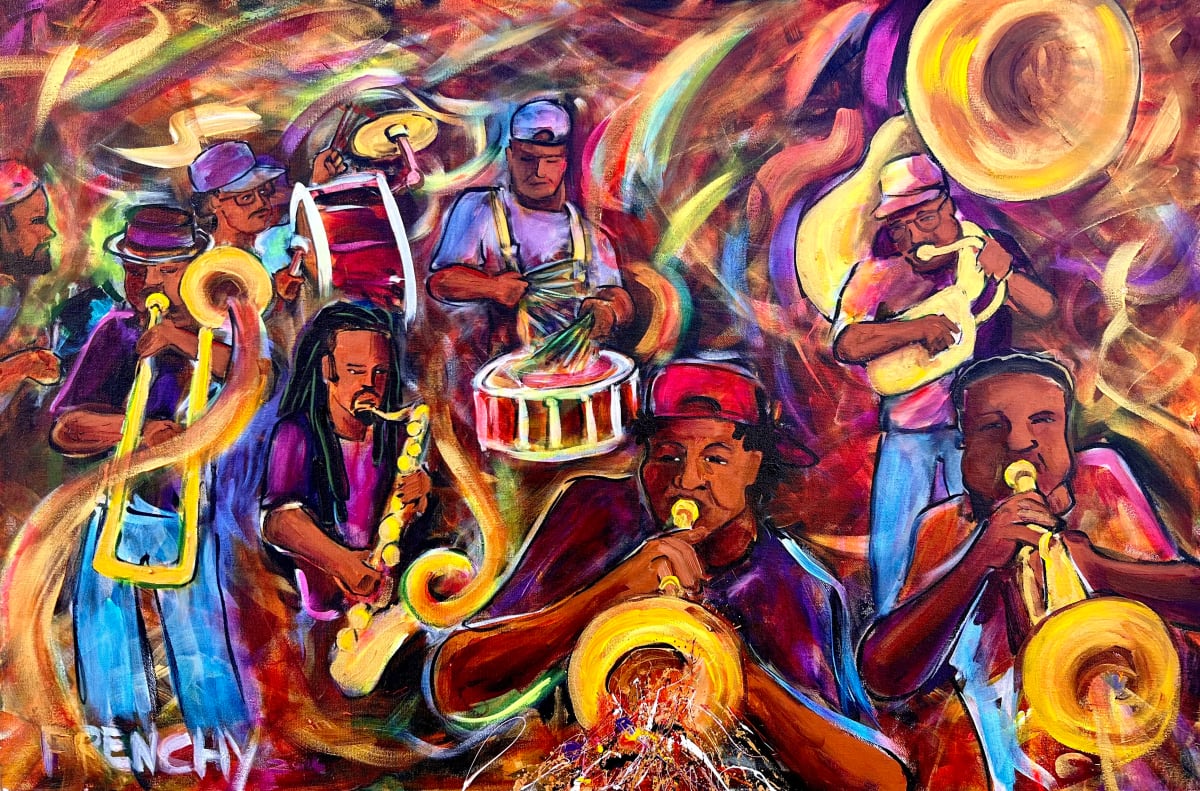 Rebirth Brass Band by Frenchy 