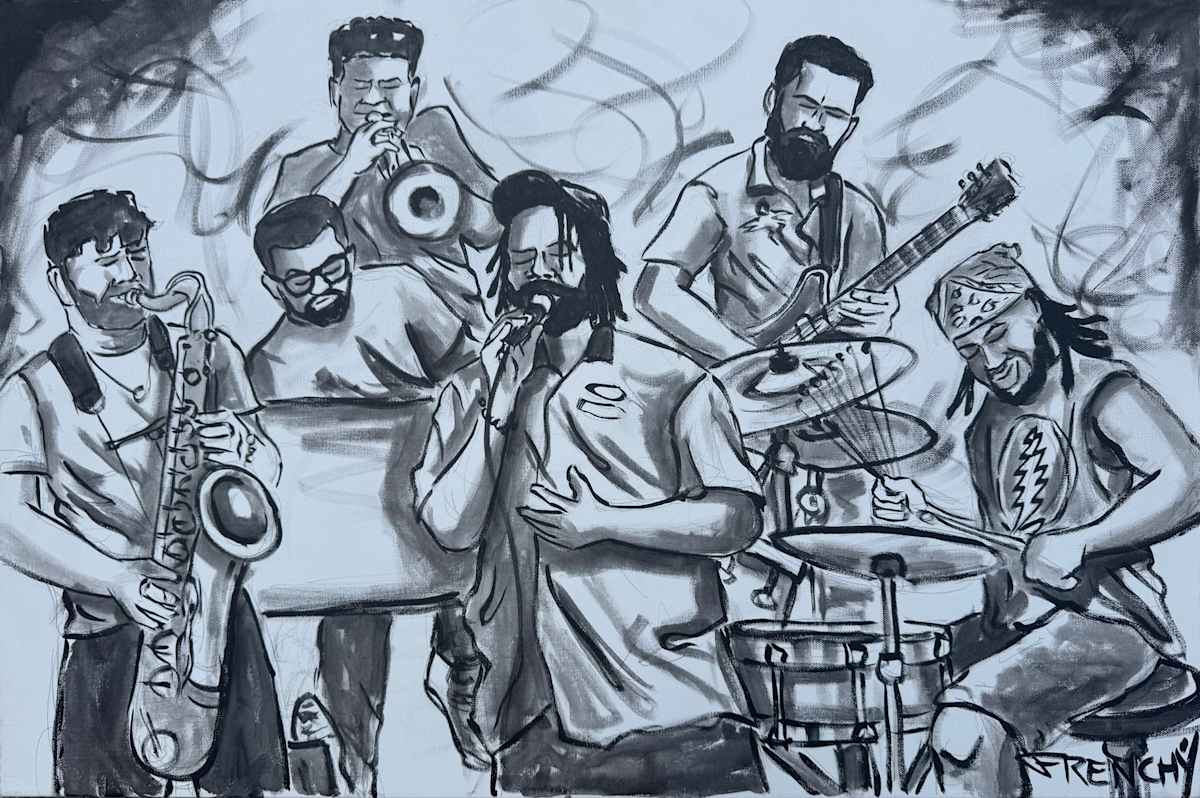 Alvin Ford Jr. & Friends by Frenchy, Image 1.
