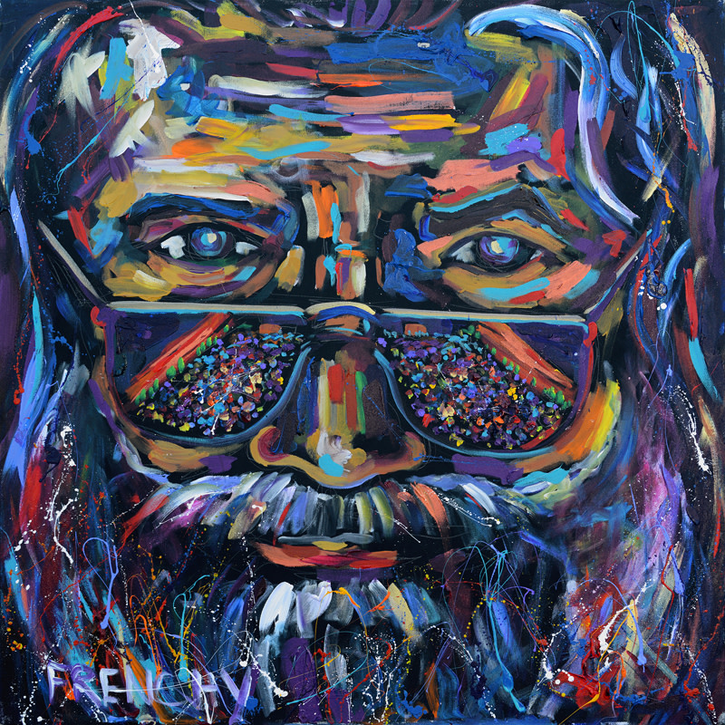 Jerry Garcia Portrait by Frenchy 