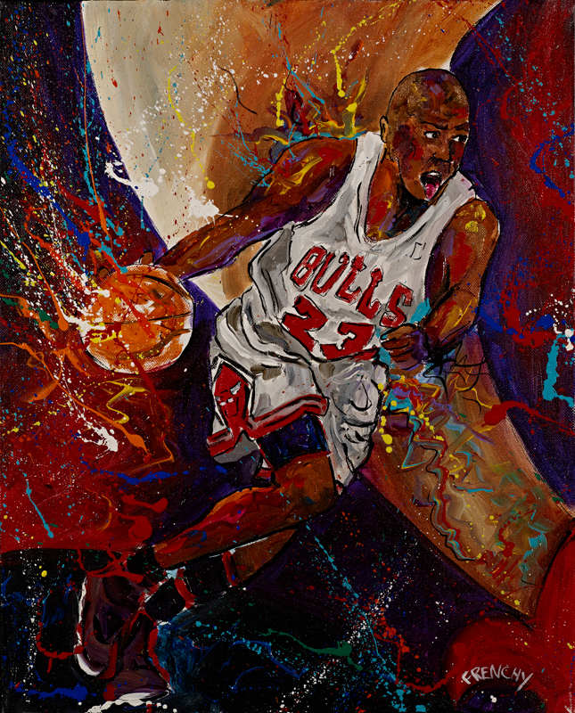 Michael Jordan by Frenchy, Image 1.