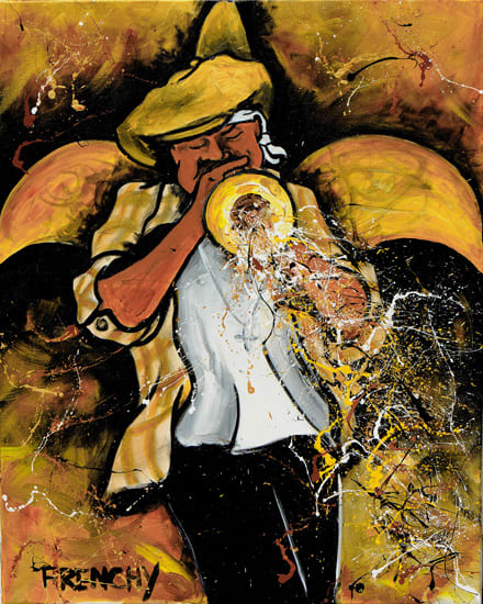 Kermit Ruffins by Frenchy, Image 1.