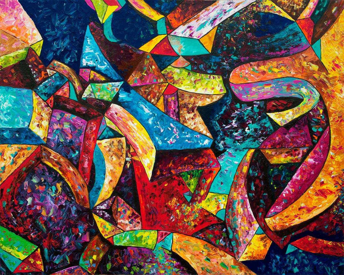 Slit Abstract Shapes by Frenchy, Image 1.