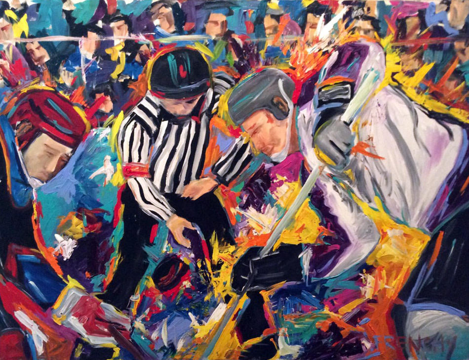 New Orleans Brass Hockey by Frenchy 