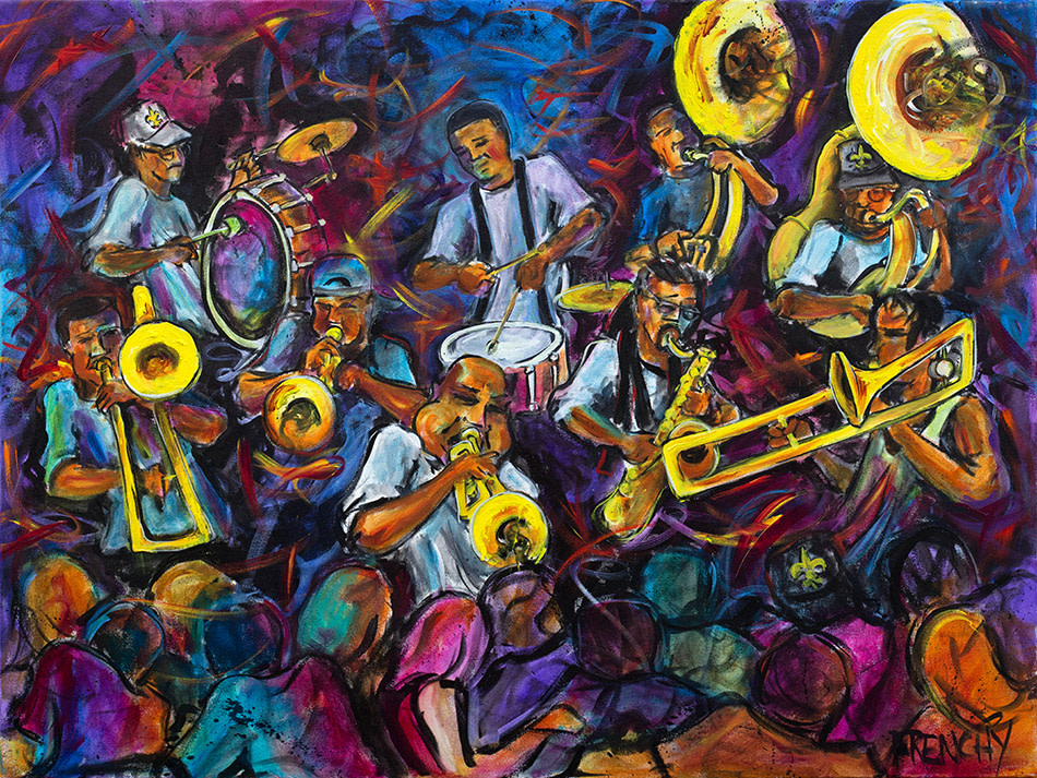Rebirth Brass Band by Frenchy, Image 1.