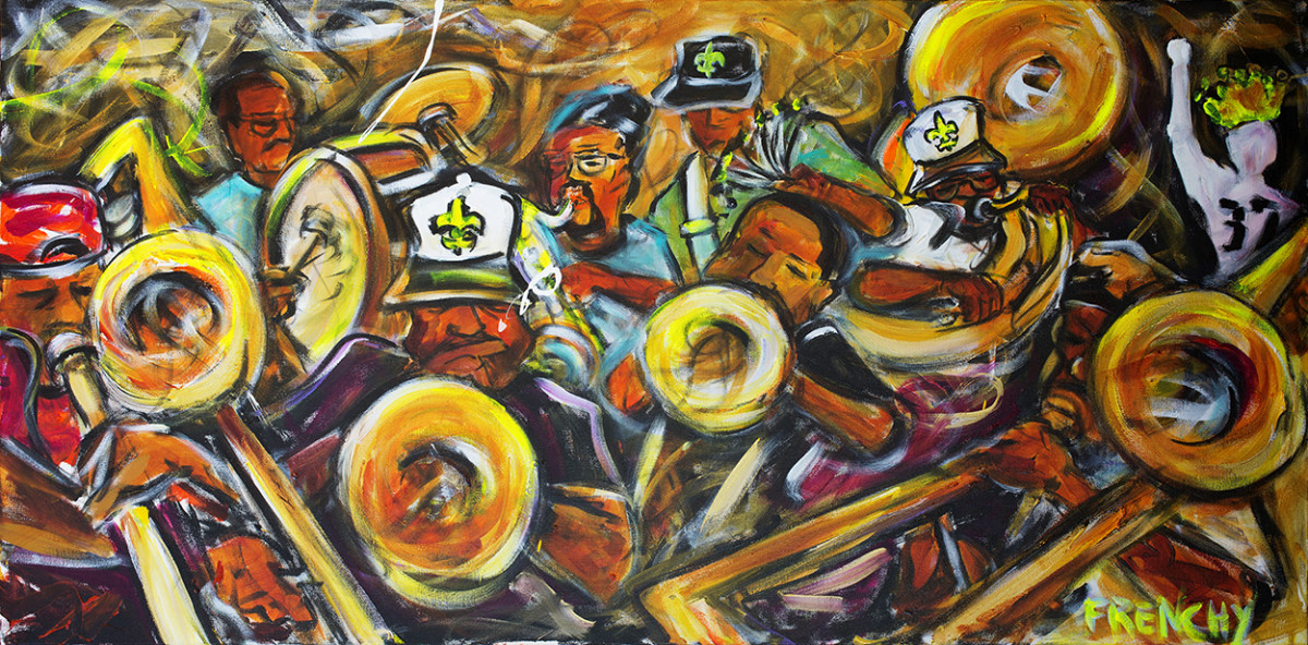 Rebirth Brass Band by Frenchy 