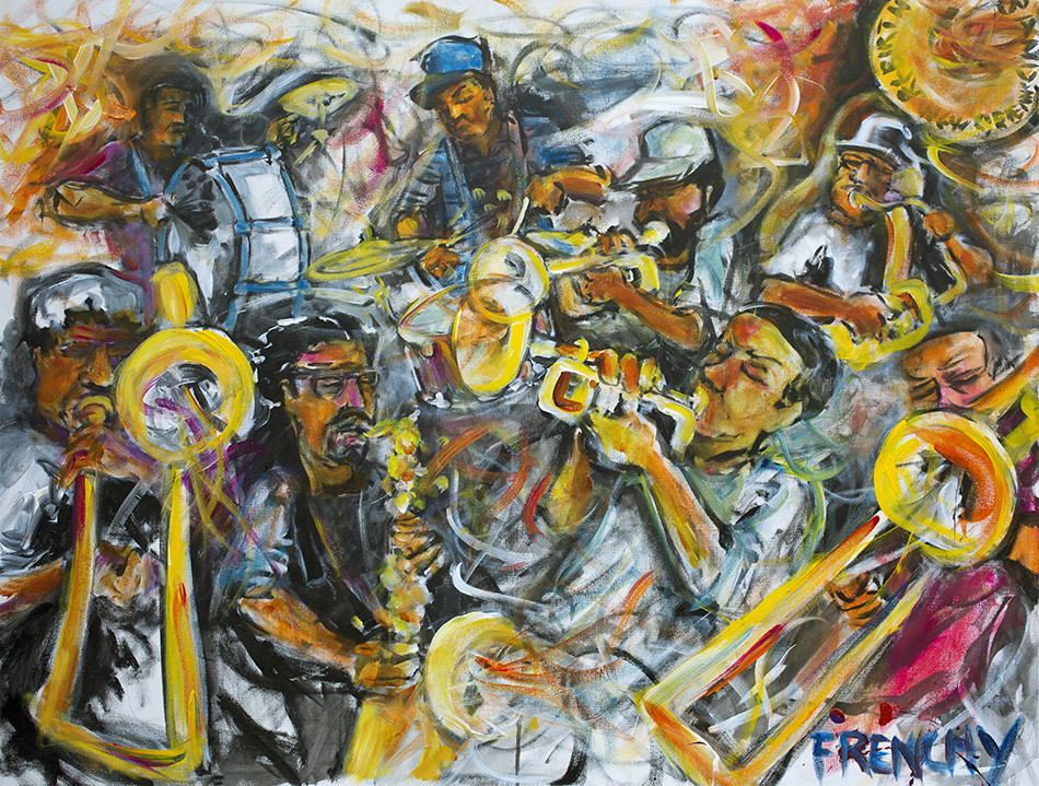 Rebirth Brass Band by Frenchy 