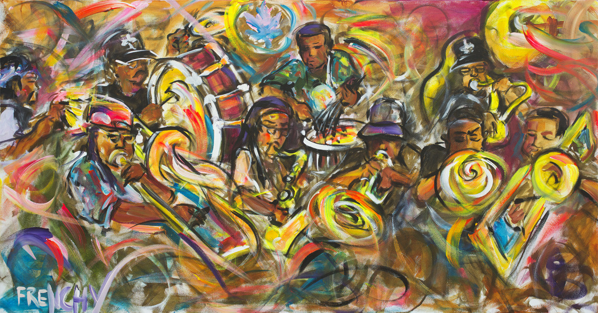 Rebirth Brass Band by Frenchy 