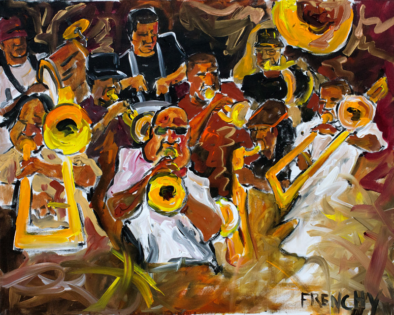 Rebirth Brass Band by Frenchy 