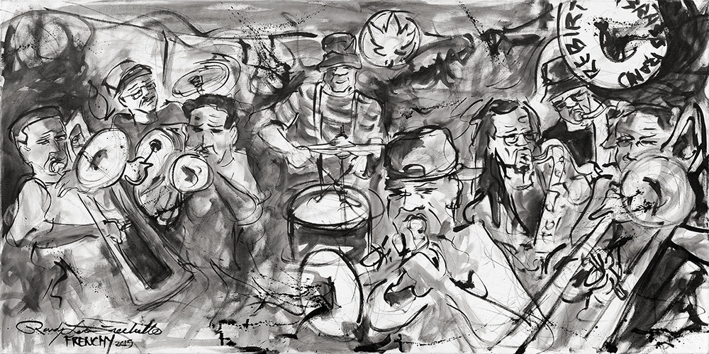 Rebirth Brass Band  by Frenchy 