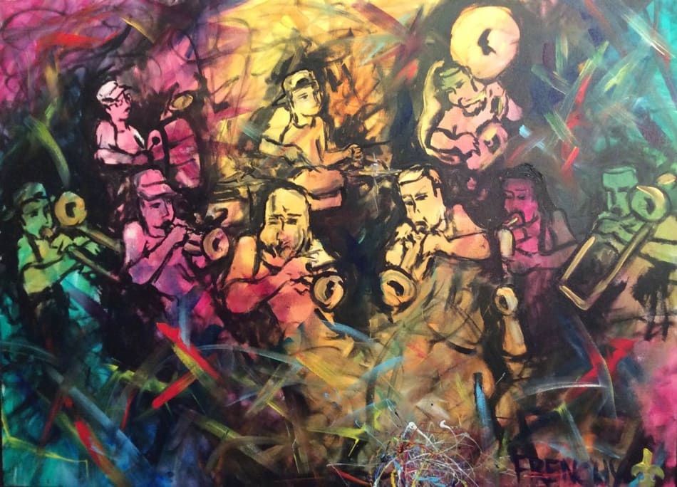 Rebirth Brass Band by Frenchy, Image 1.