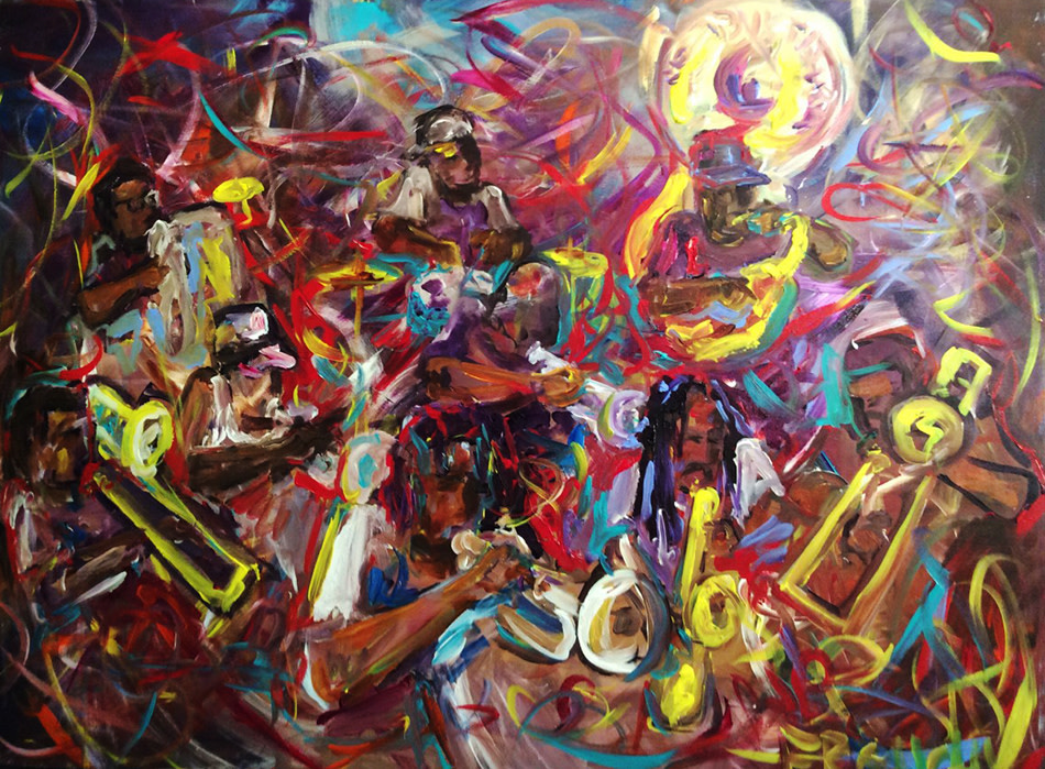 Rebirth Brass Band by Frenchy 