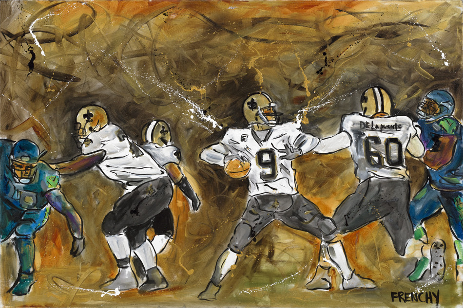 Seahawks vs. Saints by Frenchy 