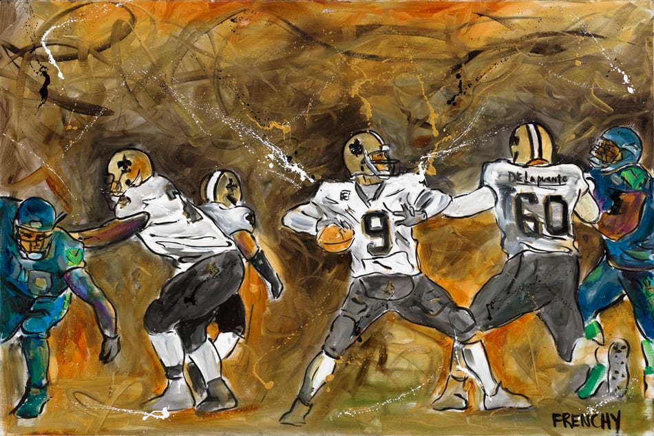 Seahawks vs. Saints by Frenchy, Image 1.