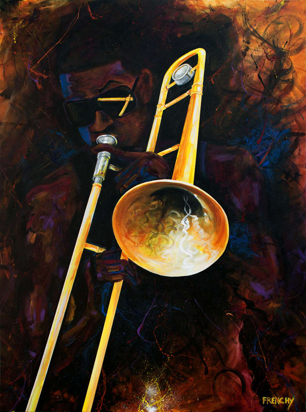 Trombone Player by Frenchy, Image 1.