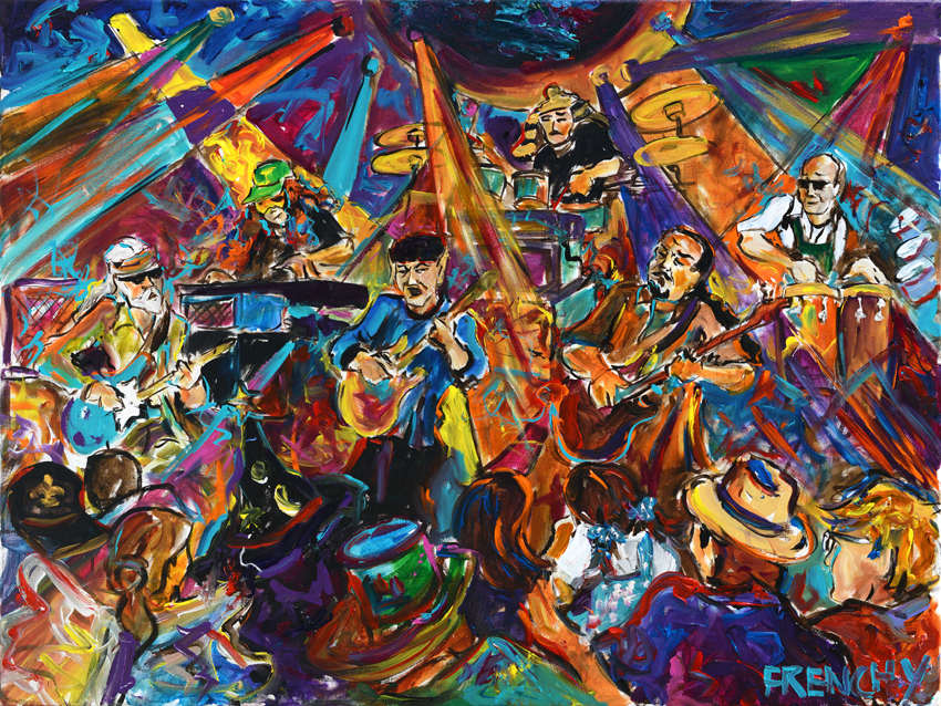 Widespread Panic Halloween 2013 by Frenchy, Image 1.