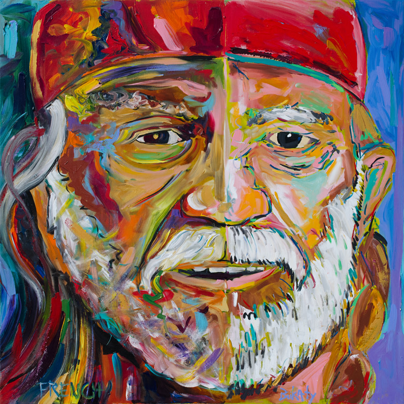 Willie Nelson by Frenchy 