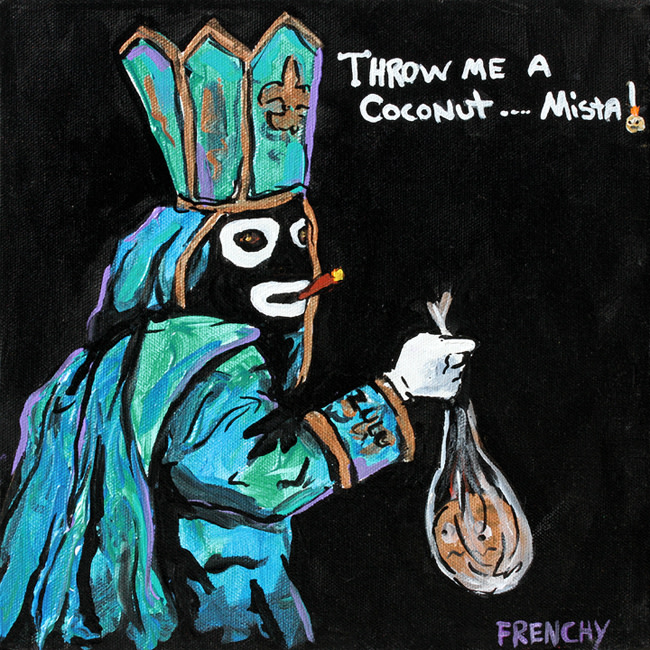 Zulu Throw Me A Coconut by Frenchy 