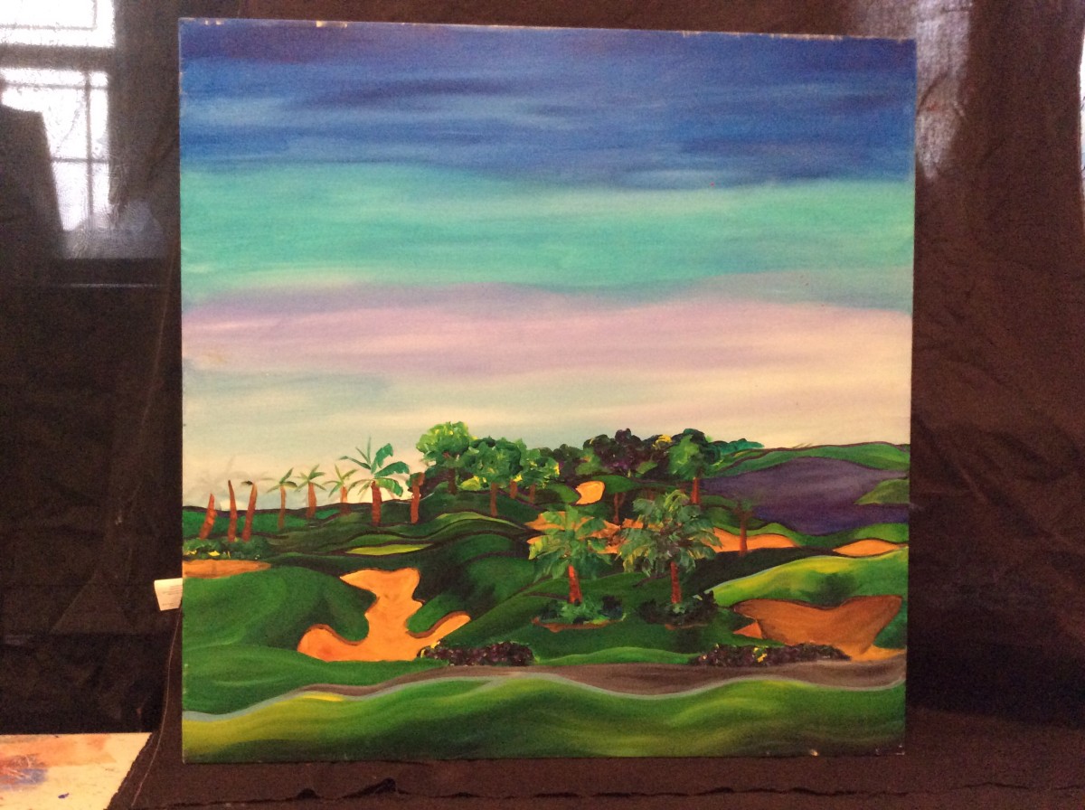 Landscape Golf Course  by Frenchy 