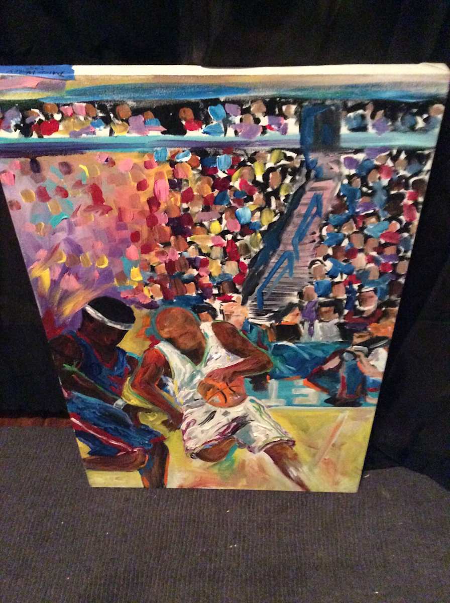 David Wesley Hornets by Frenchy, Image 1.
