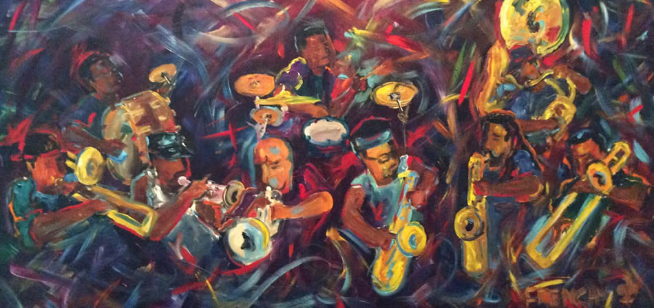 Rebirth Brass Band by Frenchy 