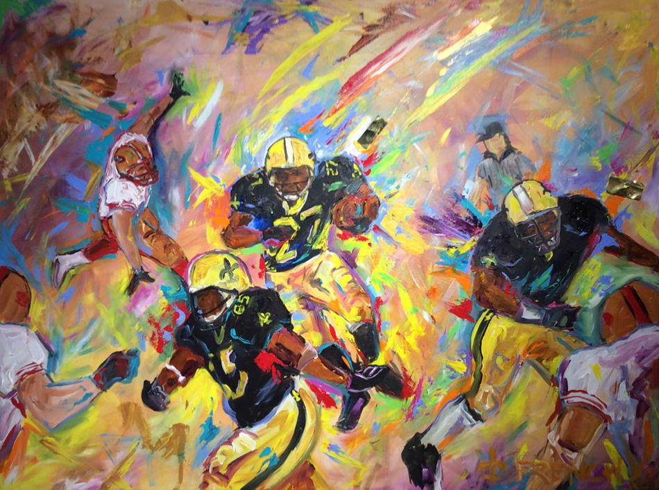 49ers vs. Saints by Frenchy, Image 1.