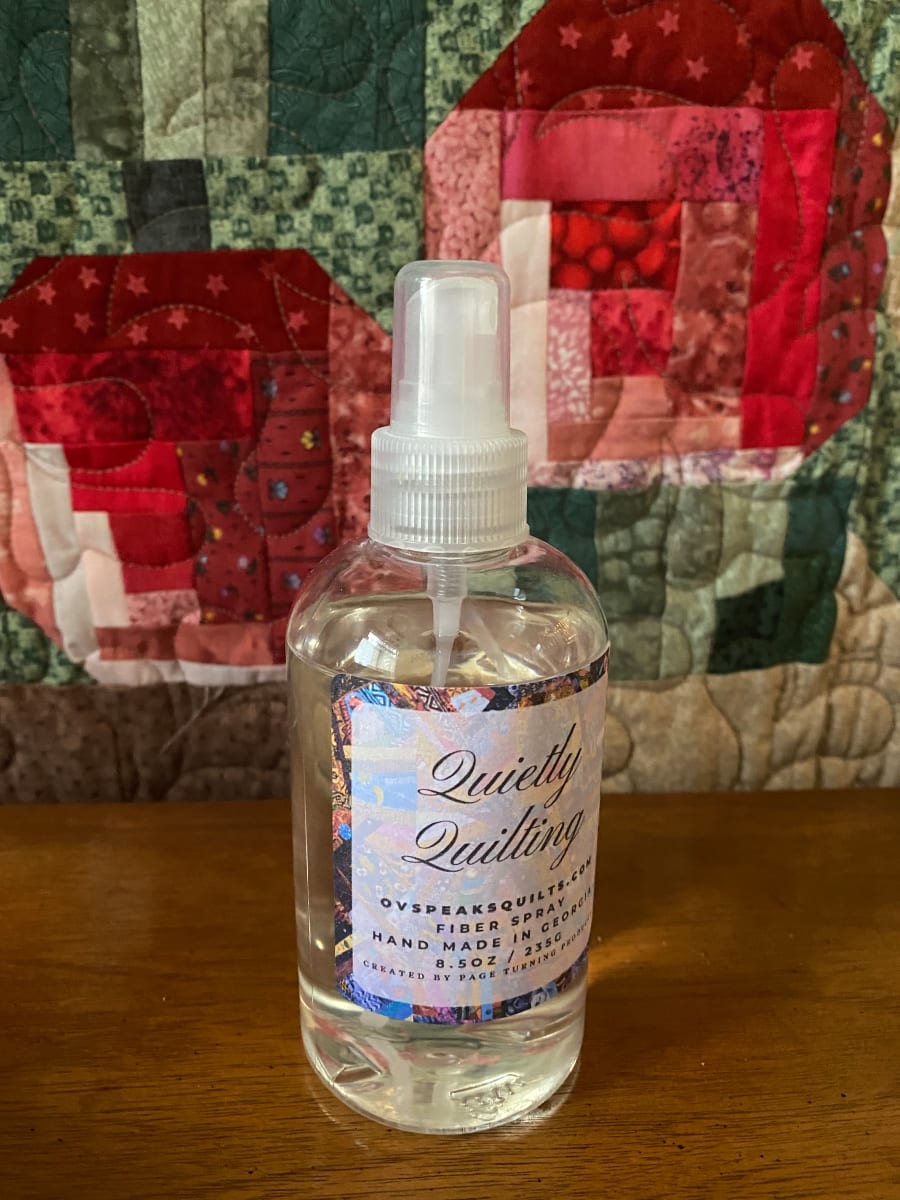 Quietly Quilting Fiber Spray  Image: Quietly Quilting Fiber Spray