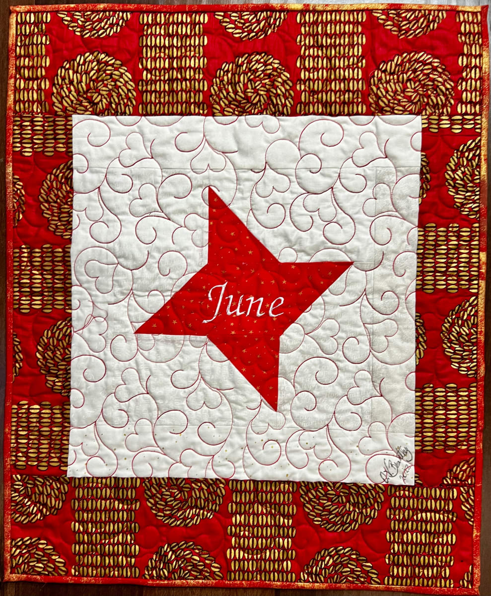 June’s Friendship Star by O.V. Brantley  Image: June’s Friendship Star