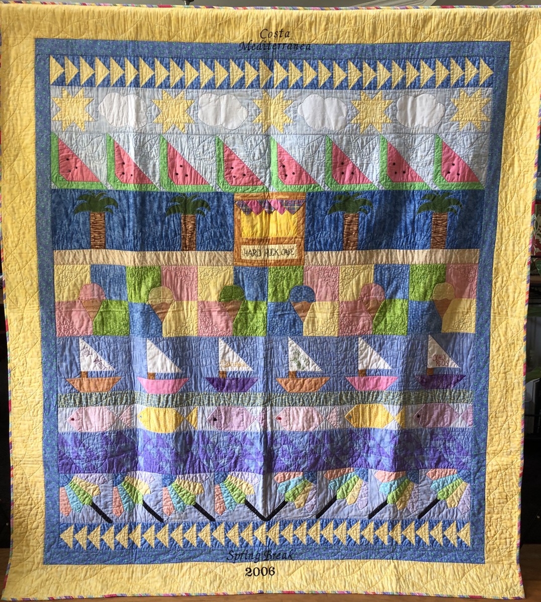 Caribbean Rock by O.V. Brantley 