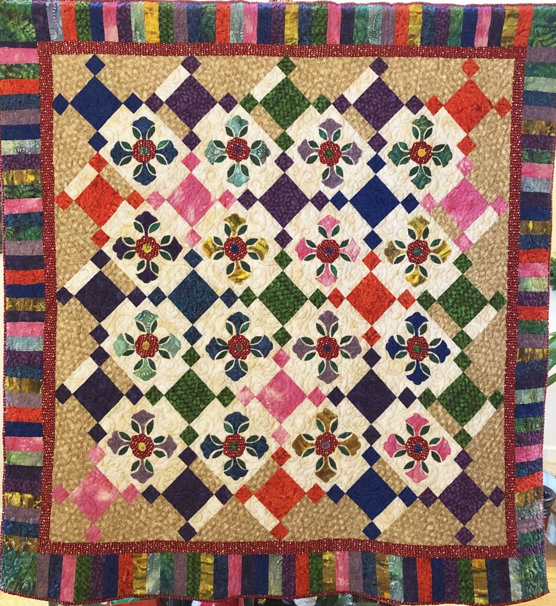 Christmas Garden by O.V. Brantley 