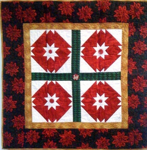 Stars Over My Christmas Garden by O.V. Brantley  Image: Stars Over My Christmas Garden 