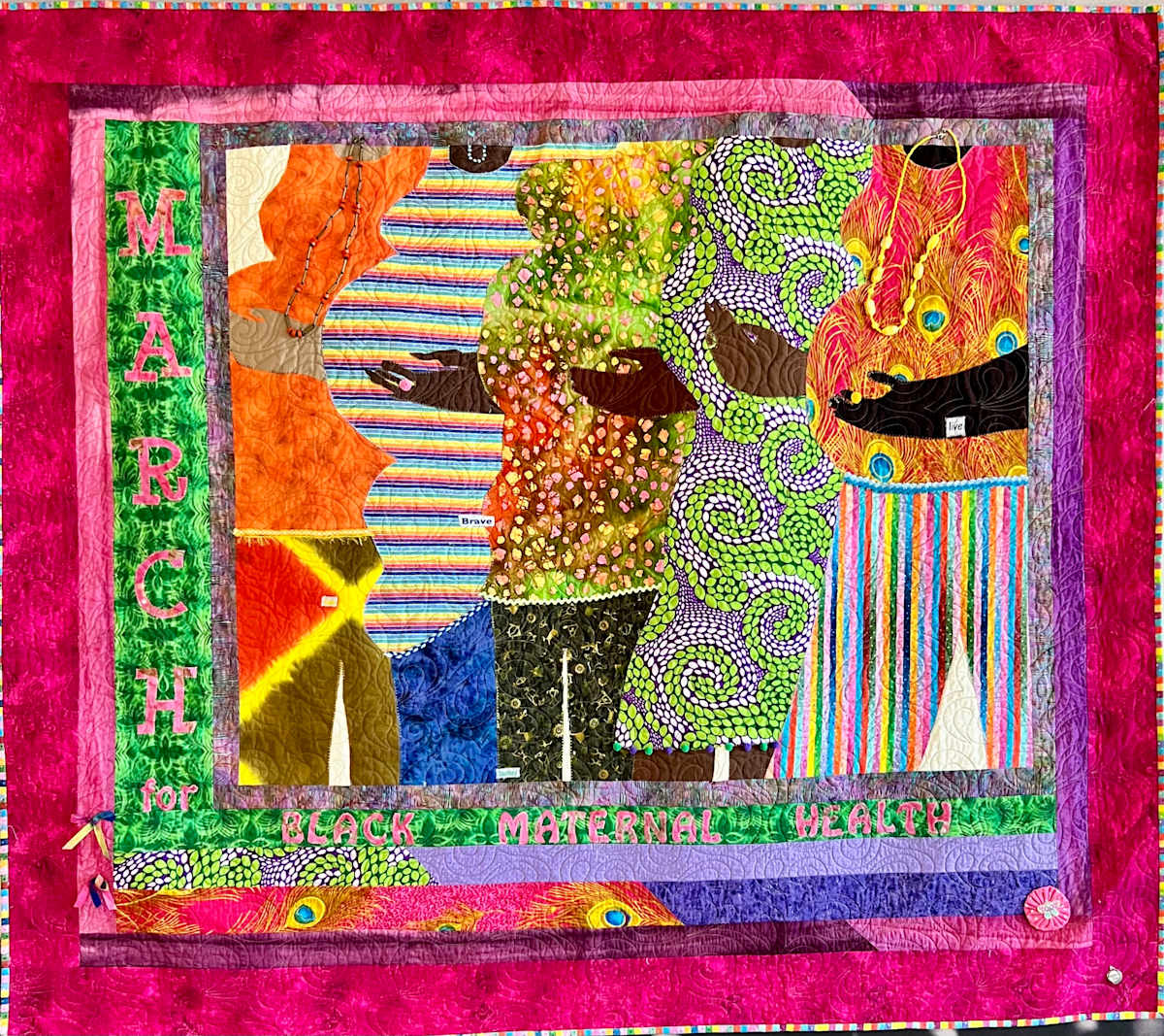 March for Black Maternal Health by O.V. Brantley  Image: March for Black Maternal Health at CRMC 1