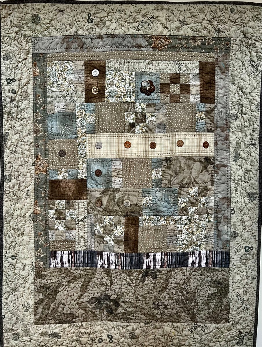 Peaceful Porch Patchwork #1 by O.V. Brantley  Image: Peaceful Patchwork #1 
