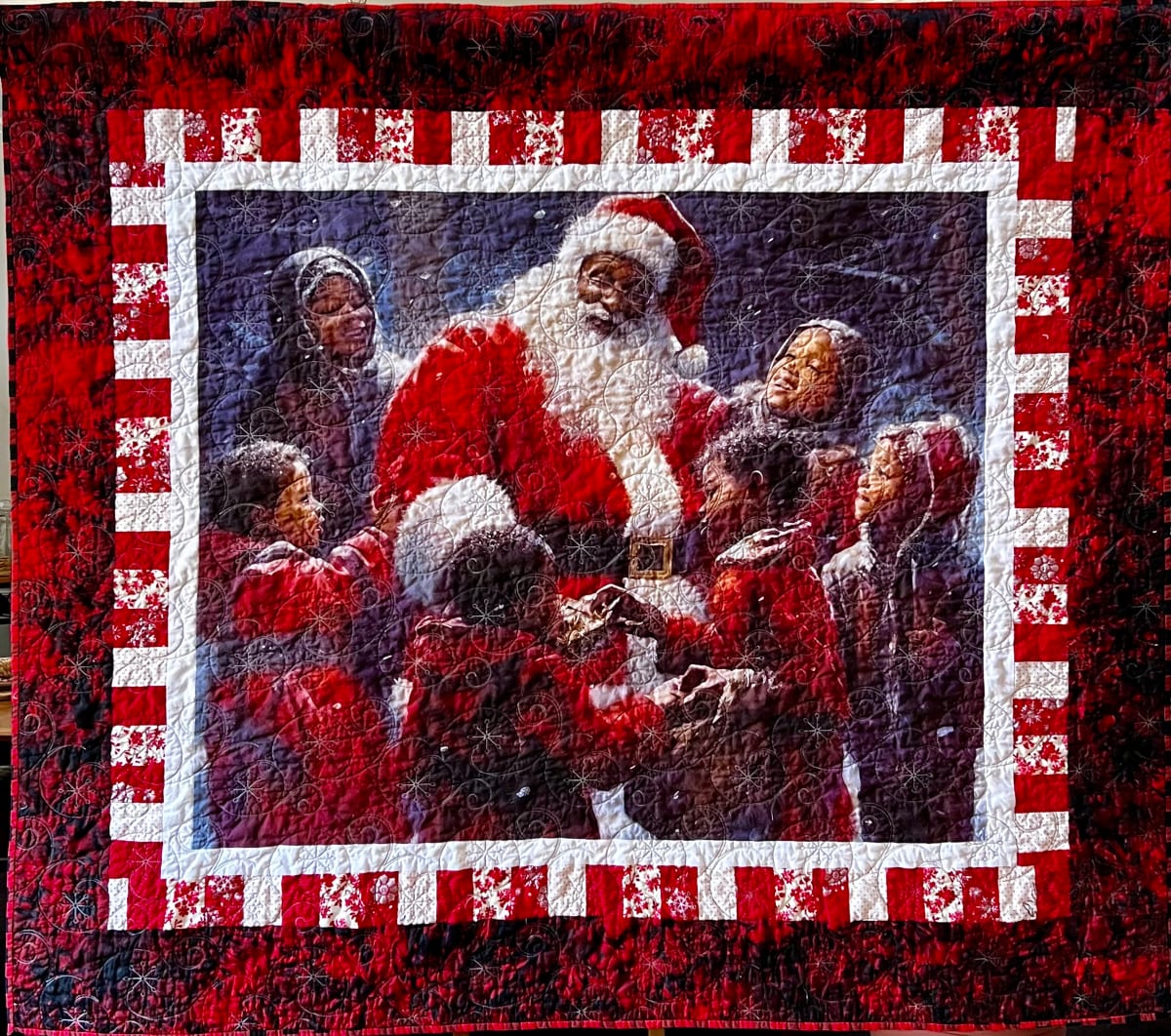 Santa’s Joy by O.V. Brantley  Image: Santa’s Joy 