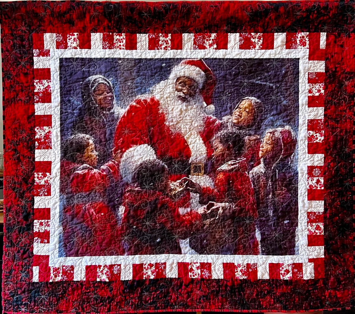 Santa’s Joy by O.V. Brantley, Image 5.