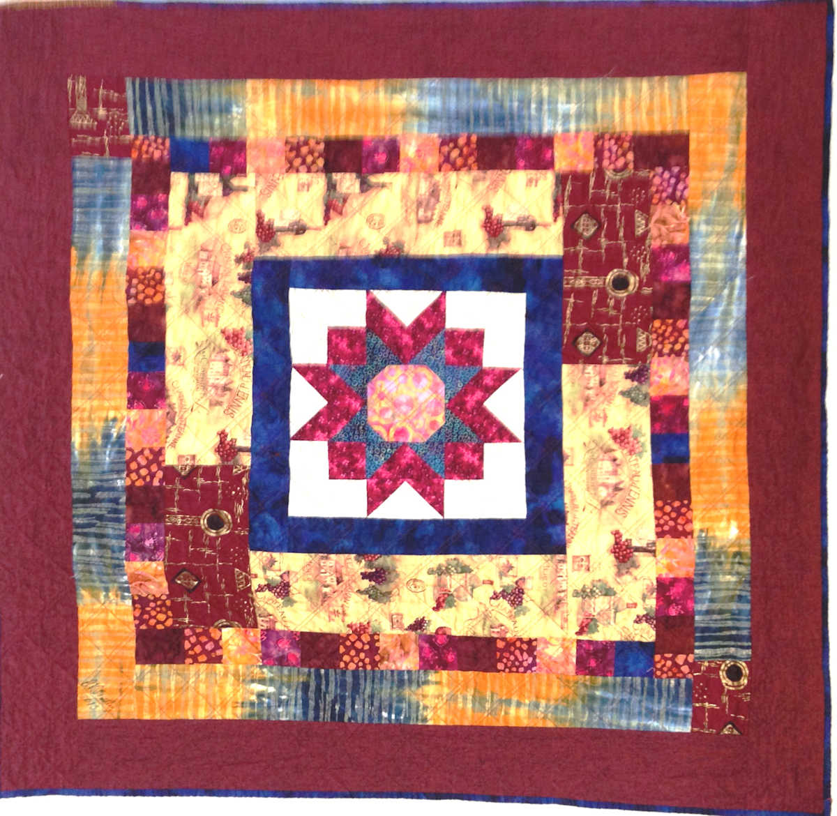 Vineyard Star at Sunset by O.V. Brantley, Image 1.