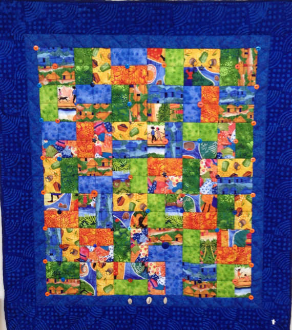 Joyful Village by O.V. Brantley, Image 1.