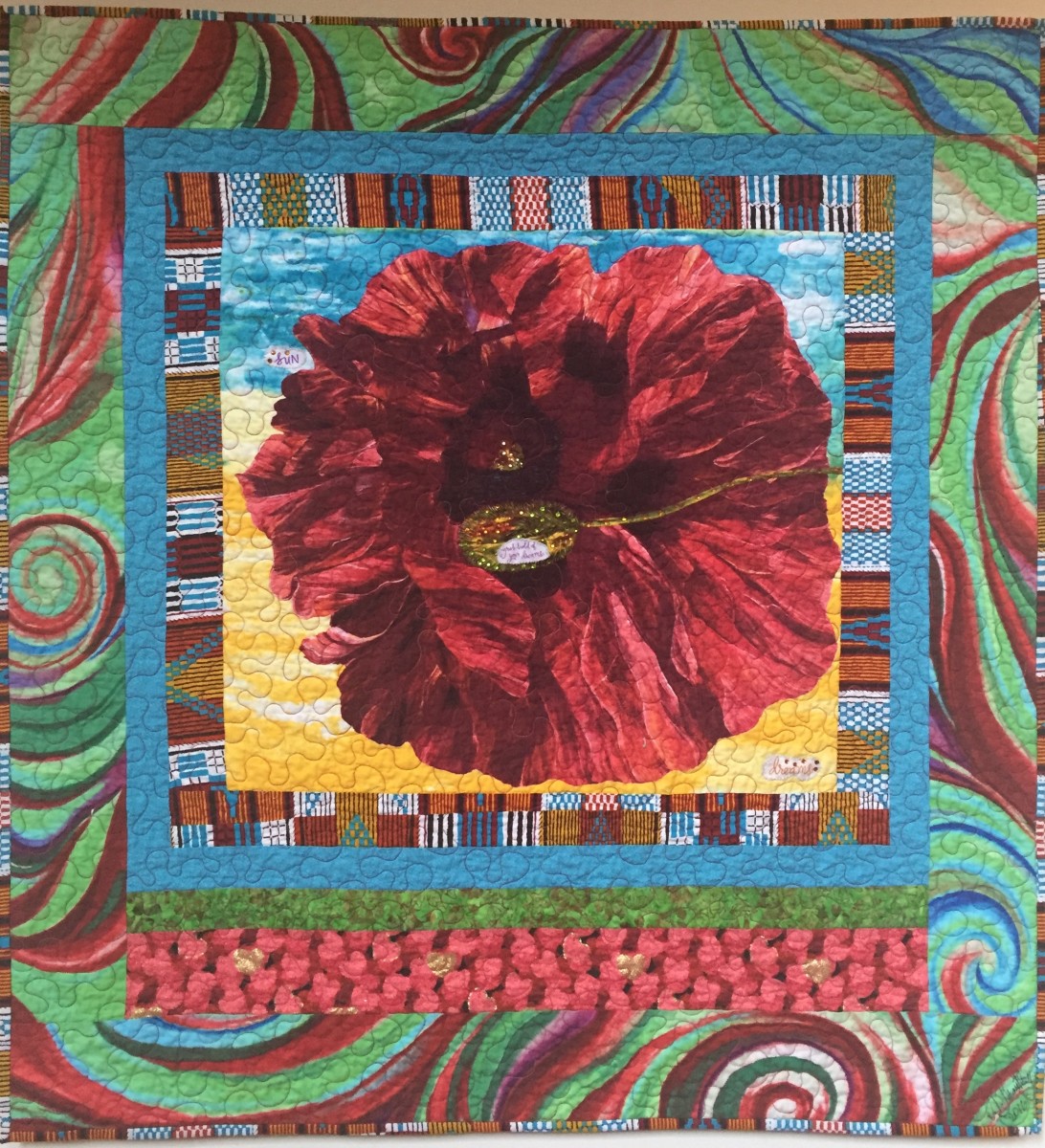 Give Yourself a Dream Flower by O.V. Brantley 