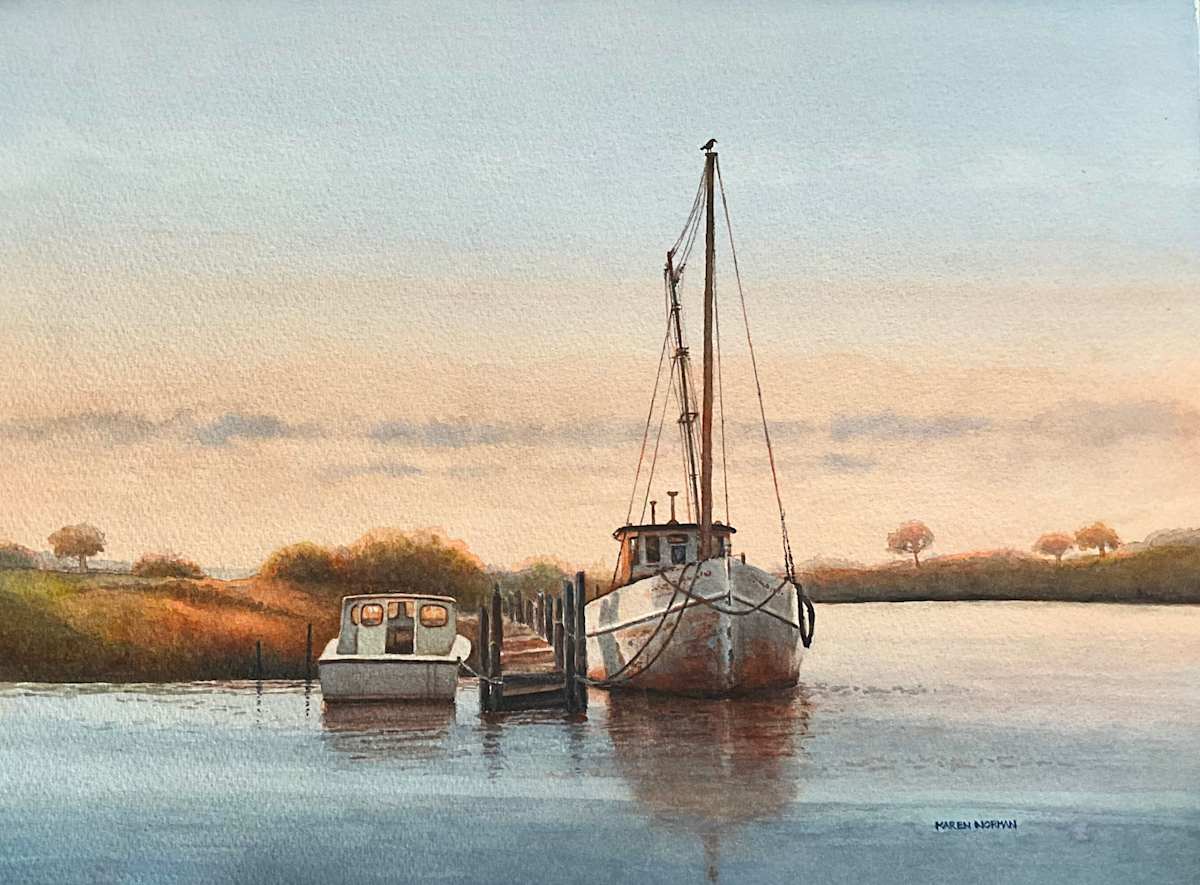 Tilghman Evening by Karen Norman 