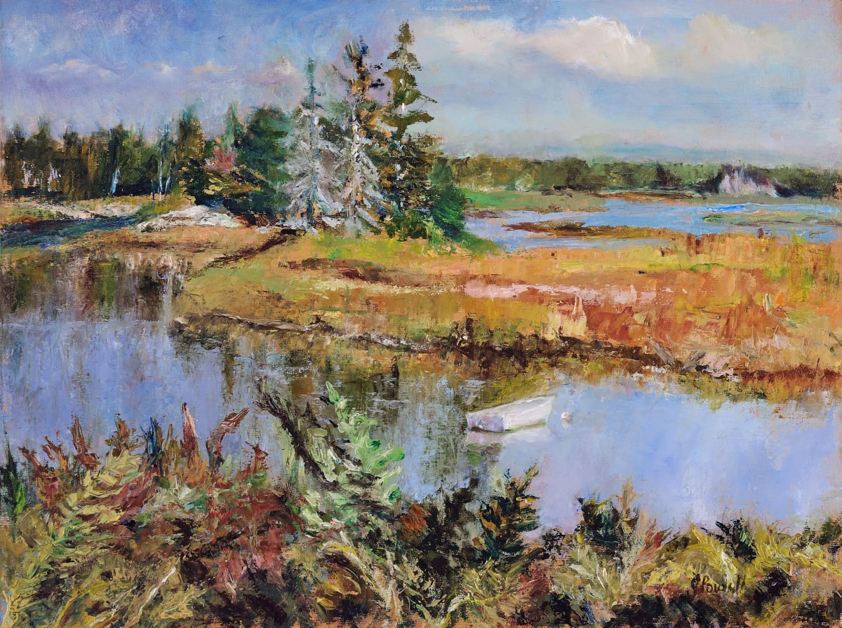 Tidal Marsh by Jeanne Powell 