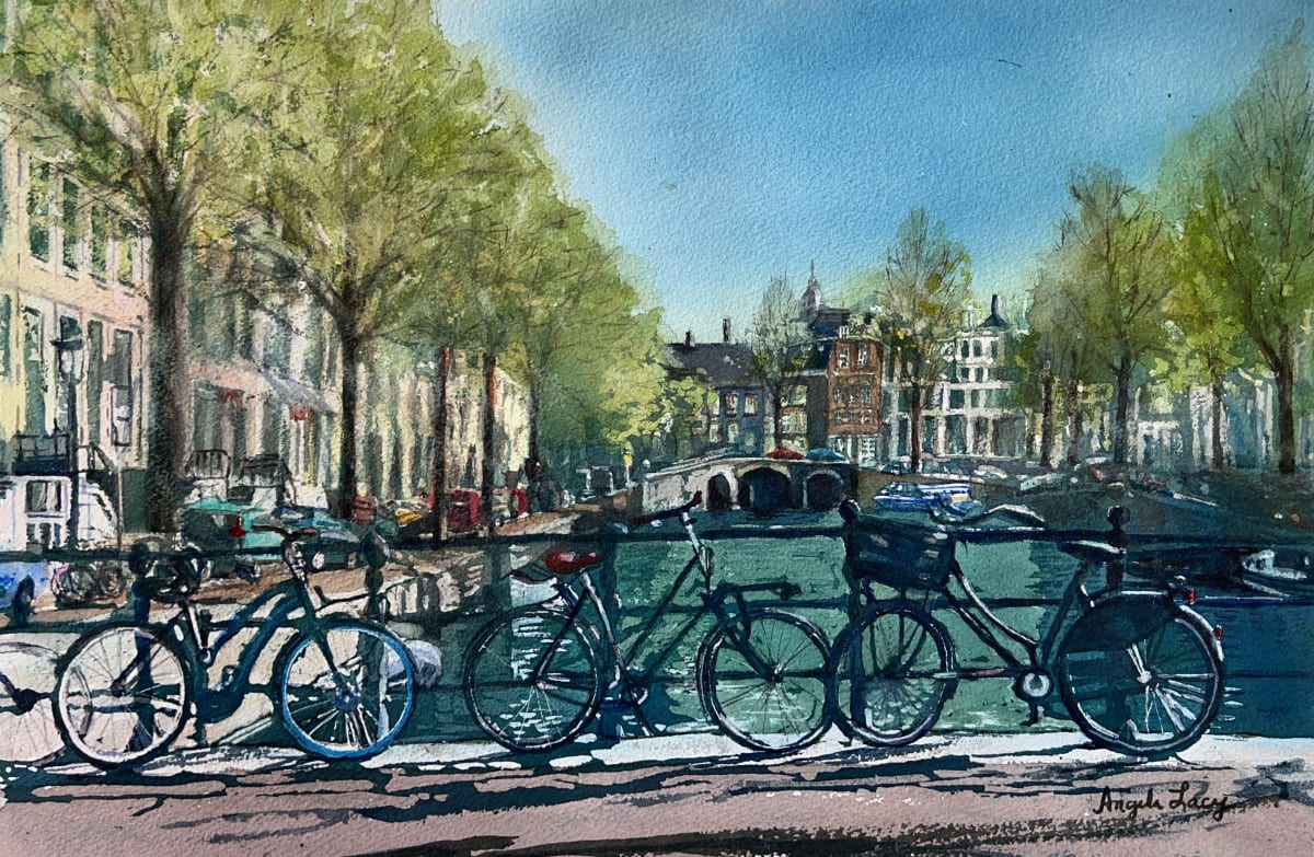 Spring Has Come to Amsterdam by Angela Lacy 
