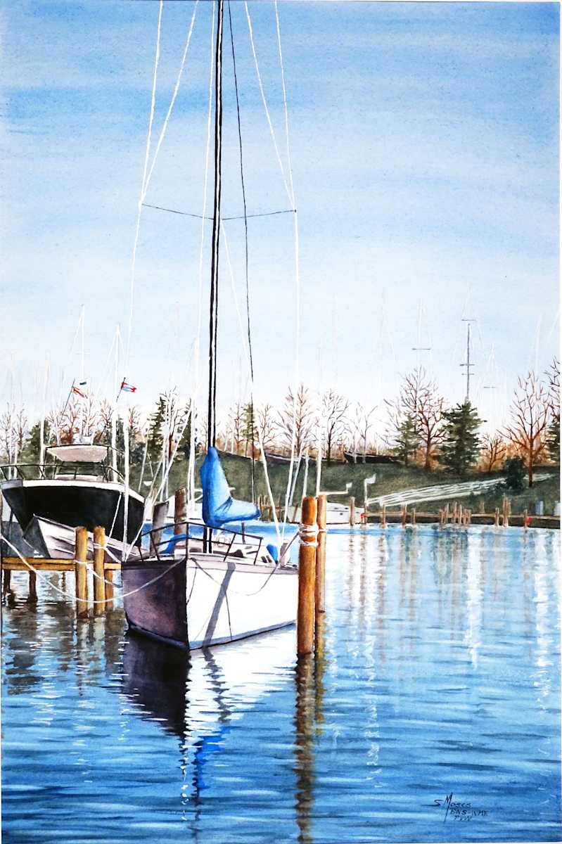 Annapolis Marina by Susan Moses 