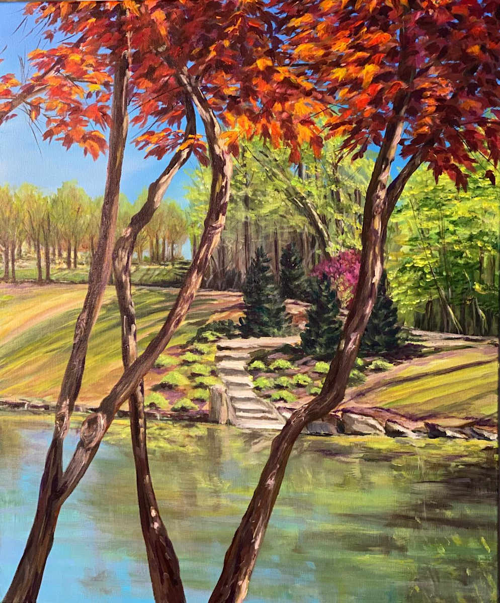 Autumn Comes to Brookside Gardens by Carolyn Boccella Bagin 